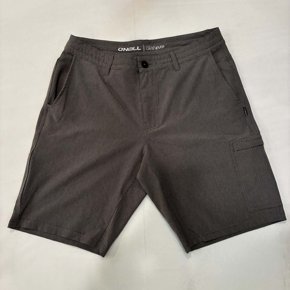 O'NEILL Crossover Men's Shorts Size 34 (XL) Color Gray